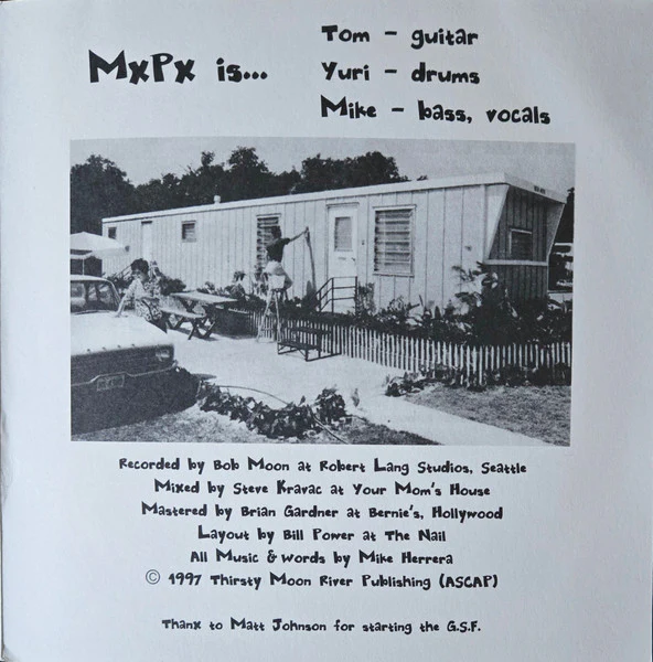 MxPx – Small Town Minds (VG/VG+) – 7", US 1997 - Image 3