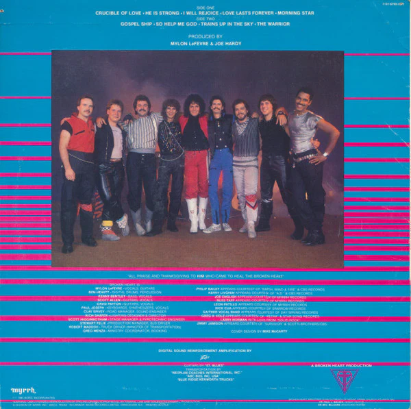Mylon & Broken Heart – Sheep In Wolves Clothing (VG+/VG+) – LP, US 1985 - Image 2