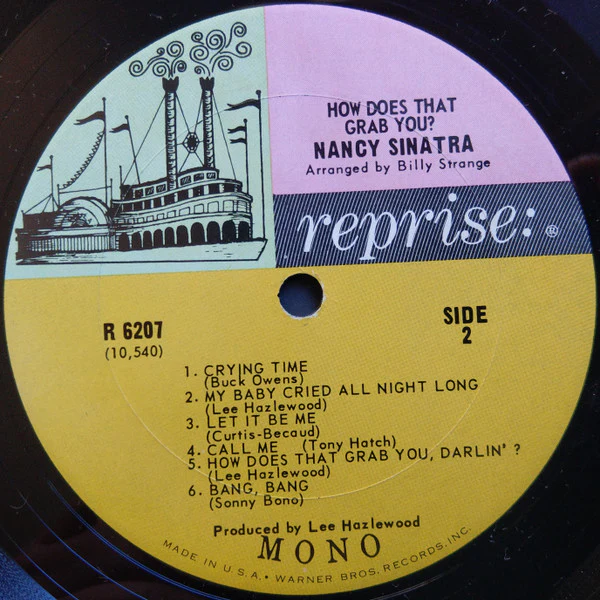 Nancy Sinatra – How Does That Grab You? (VG/VG) – LP, US 1966 - Image 4