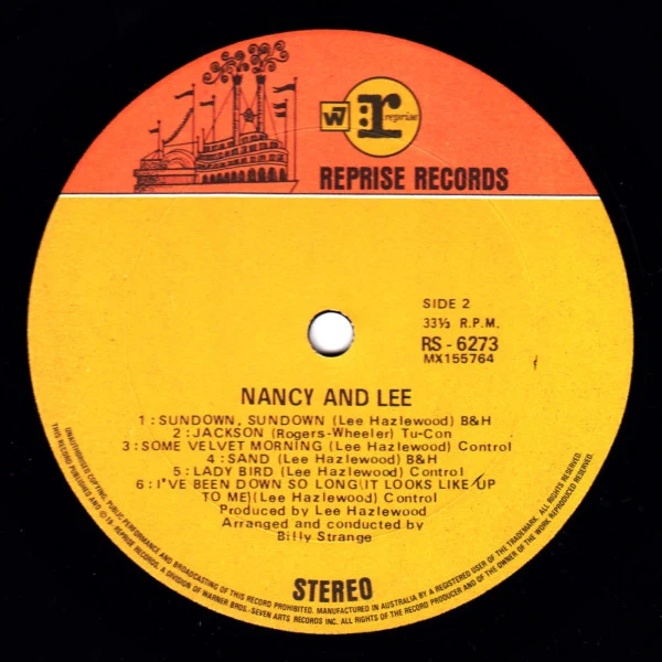 Nancy Sinatra & Lee Hazlewood – Nancy & Lee (VG+/VG+) – LP, AU 1970 - Image 4