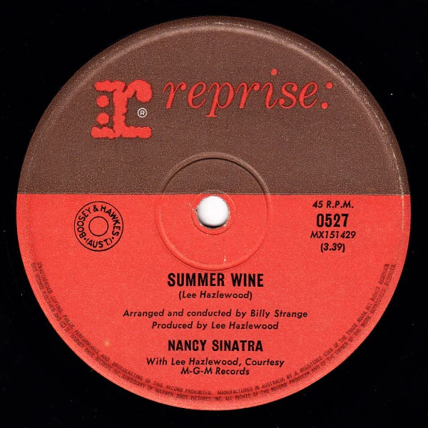 Nancy Sinatra – Sugar Town (VG/Generic) – 7", AU 1966 - Image 2