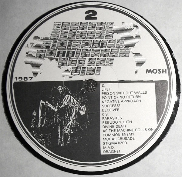 Napalm Death – Scum (VG/VG+) – LP, UK 1987 - Image 4