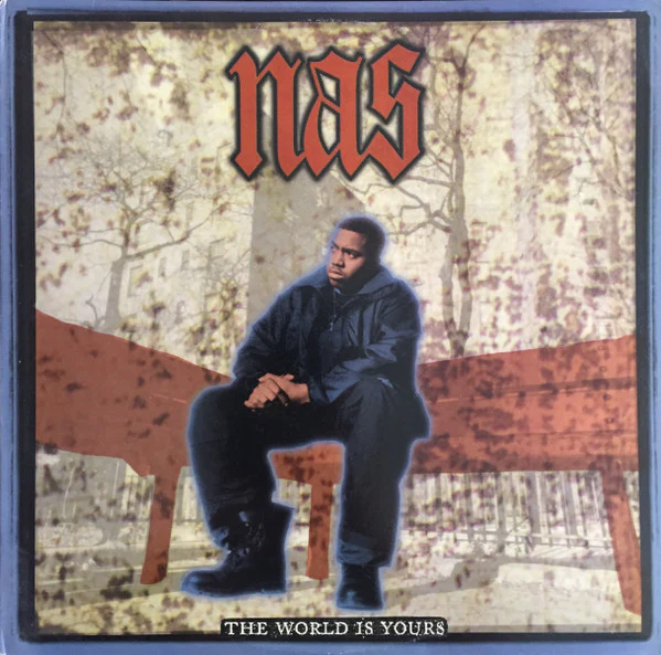 Nas – The World Is Yours (VG+/E) – 12", US 1994