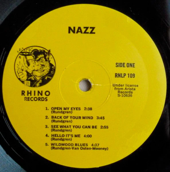 Nazz – Nazz (VG+/VG+) – LP, US 1983 - Image 5
