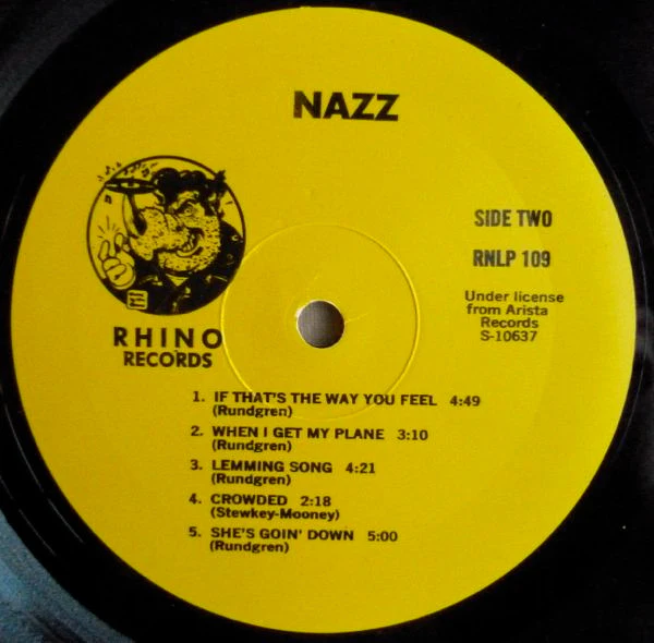 Nazz – Nazz (VG+/VG+) – LP, US 1983 - Image 6