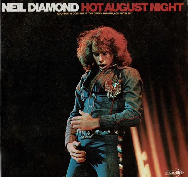 Neil Diamond – Hot August Night (VG/VG+) – 2xLP, AU 1973