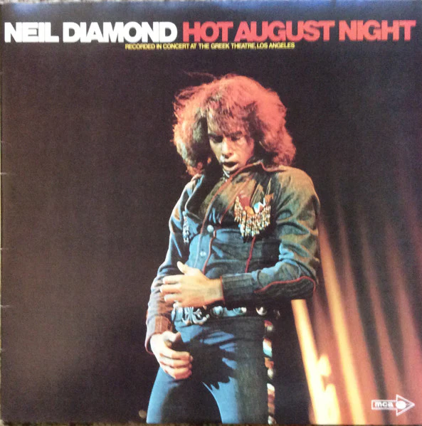Neil Diamond – Hot August Night (VG/VG+) – 2xLP, AU