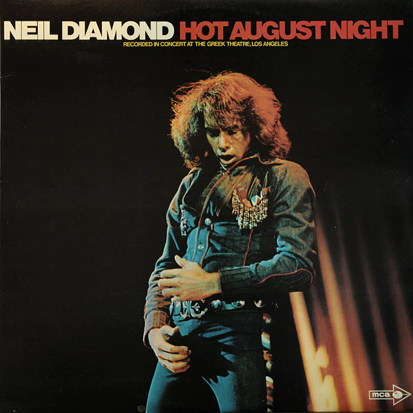Neil Diamond – Hot August Night (VG+/VG+) – 2xLP, AU 1973