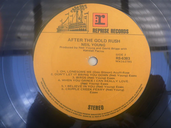 Neil Young – After The Gold Rush (VG+/VG+) – LP, AU 1970 - Image 4