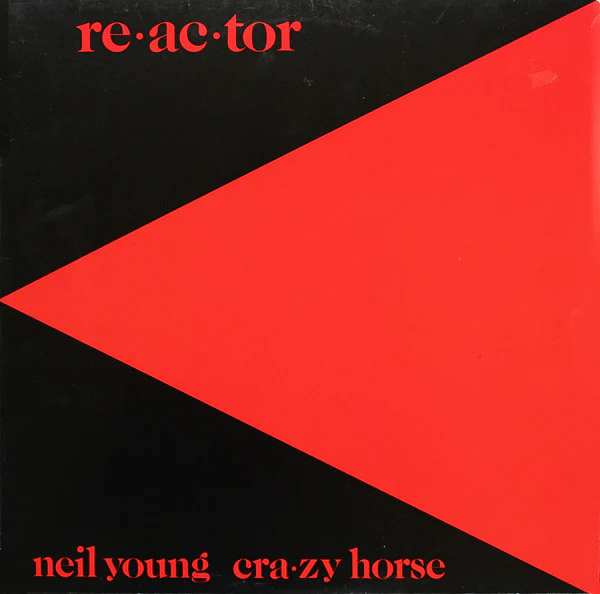 Neil Young, Crazy Horse – Reactor (VG+/VG+) – LP, DE 1981