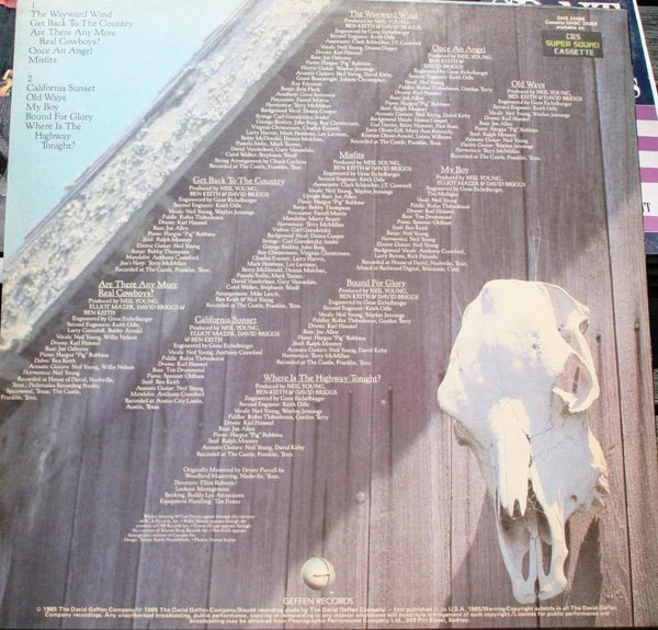 Neil Young – Old Ways (VG+/E) – LP, AU 1985 - Image 2