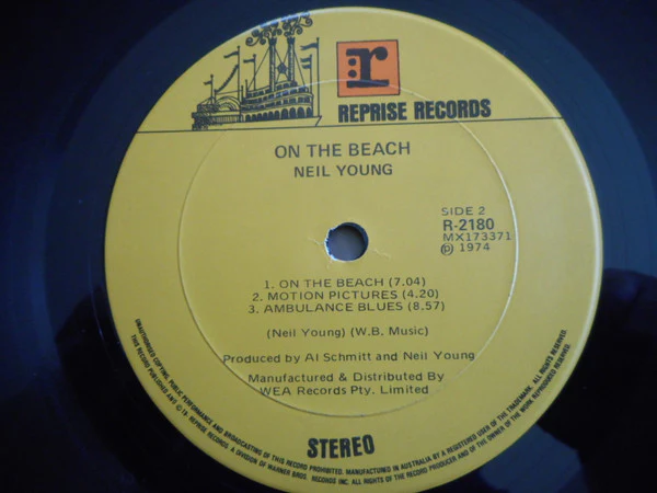 Neil Young – On The Beach (VG/VG+) – LP, AU 1974 - Image 4