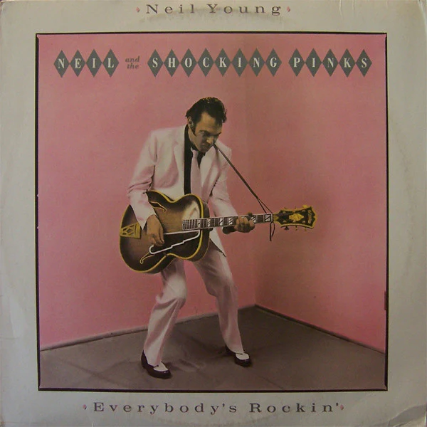 Neil Young, The Shocking Pinks – Everybody's Rockin' (E/VG+) – LP, AU 1983