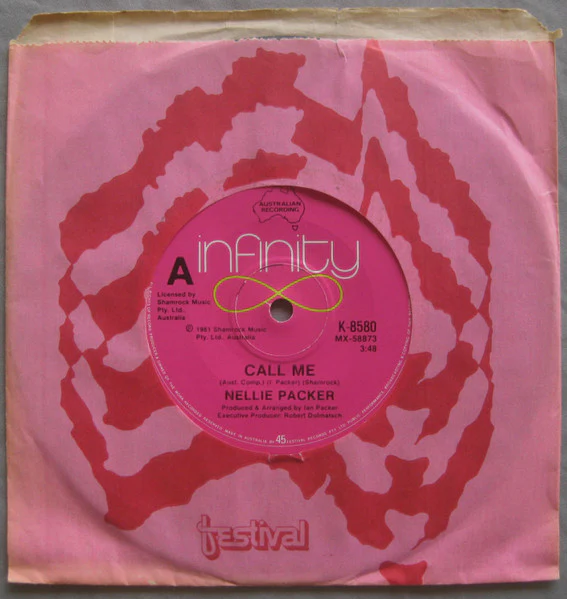 Nellie Packer – Call Me (VG+/Generic) – 7", AU 1981 - Image 3