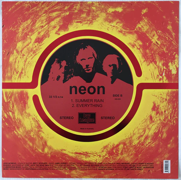 Neon – Neon (VG+/VG+) – 12", AU 2003