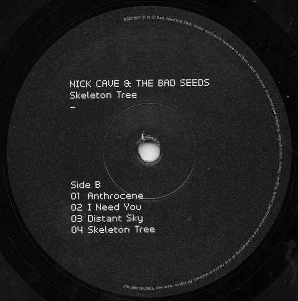 Nick Cave & The Bad Seeds – Skeleton Tree (VG+/VG+) – LP, EU 2016 - Image 4