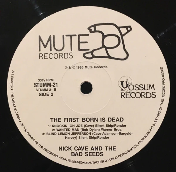 Nick Cave & The Bad Seeds – The Firstborn Is Dead (VG+/VG) – LP, AU 1985 - Image 4