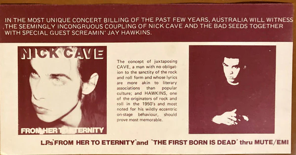 Nick Cave & The Bad Seeds – The Firstborn Is Dead (VG+/VG) – LP, AU 1985 - Image 6