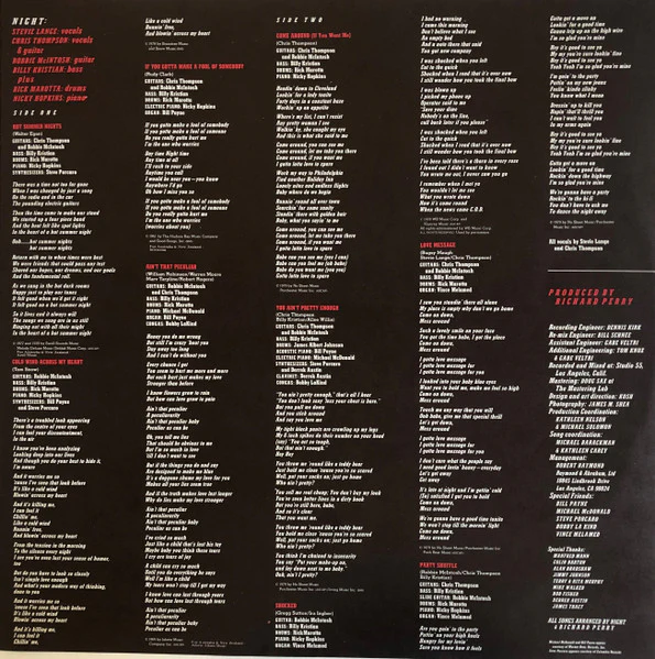 Night – Night (VG/VG) – LP, AU 1979 - Image 6