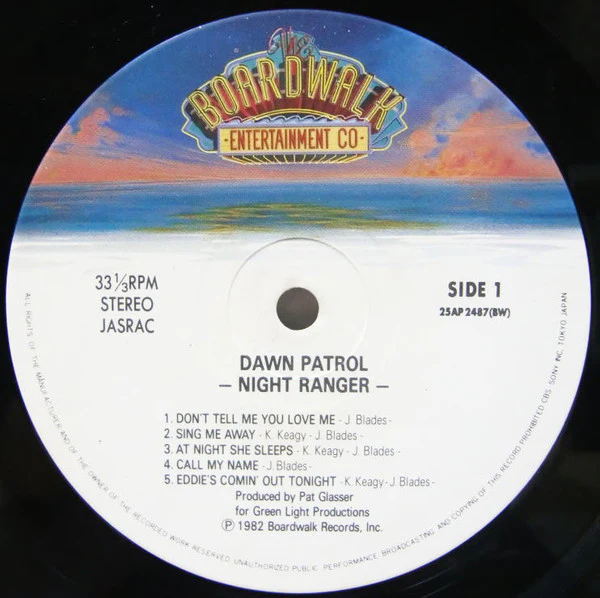 Night Ranger – Dawn Patrol (NM/VG+) – LP, JP 1983, With OBI - Image 3