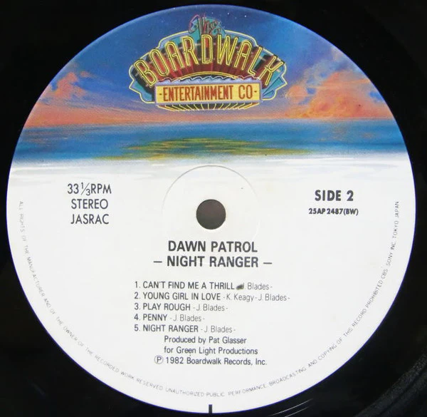Night Ranger – Dawn Patrol (NM/VG+) – LP, JP 1983, With OBI - Image 4