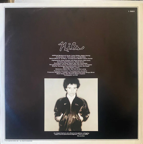 Nils Lofgren – Nils (VG+/VG+) – LP, AU 1979 - Image 6