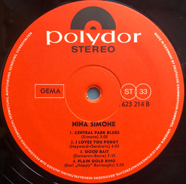 Nina Simone – Nina Simone (VG+/VG+) – LP, DE 1966 - Image 4