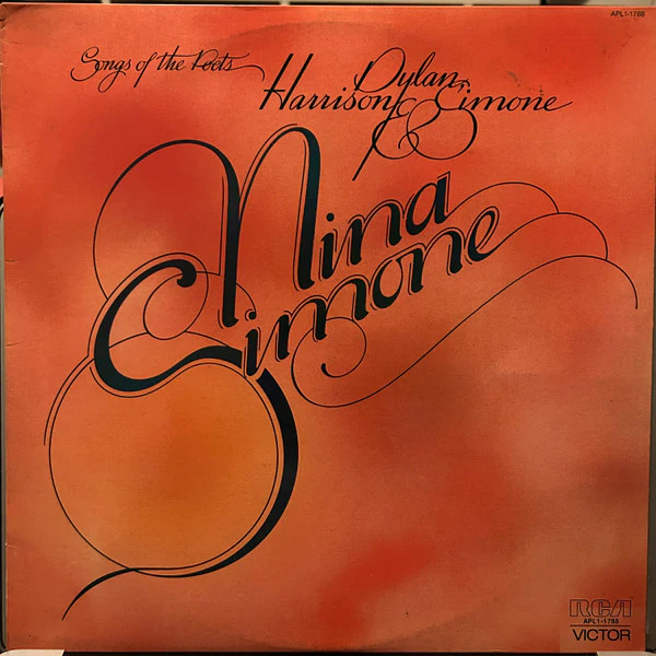 Nina Simone – Songs Of The Poets : Dylan, Harrison & Simone (VG+/VG) – LP, AU 1976