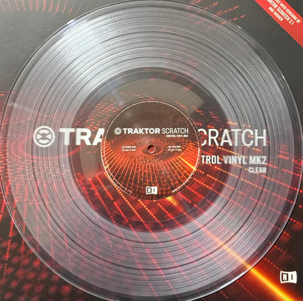 No Artist – Traktor Scratch Control Vinyl MK2 Clear (E/VG) – 12", DE 2014 - Image 3