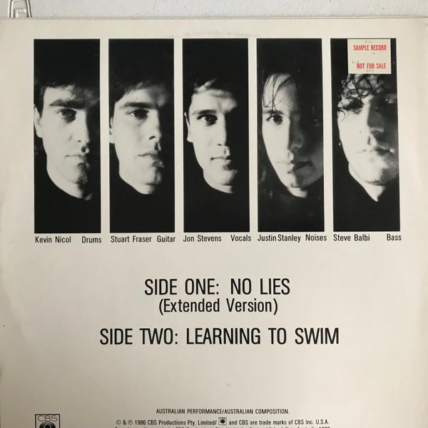 Noiseworks – No Lies (VG+/VG) – 12", AU 1986 - Image 2