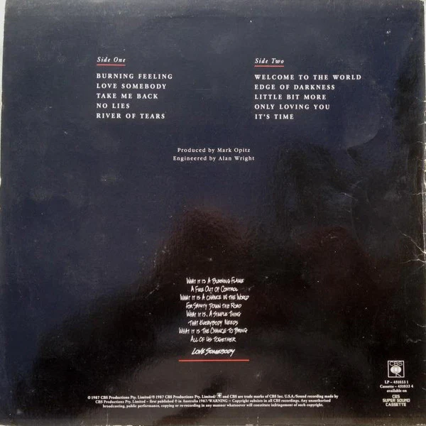Noiseworks – Noiseworks (E/E) – LP, AU 1987 - Image 2