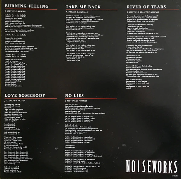 Noiseworks – Noiseworks (E/E) – LP, AU 1987 - Image 5