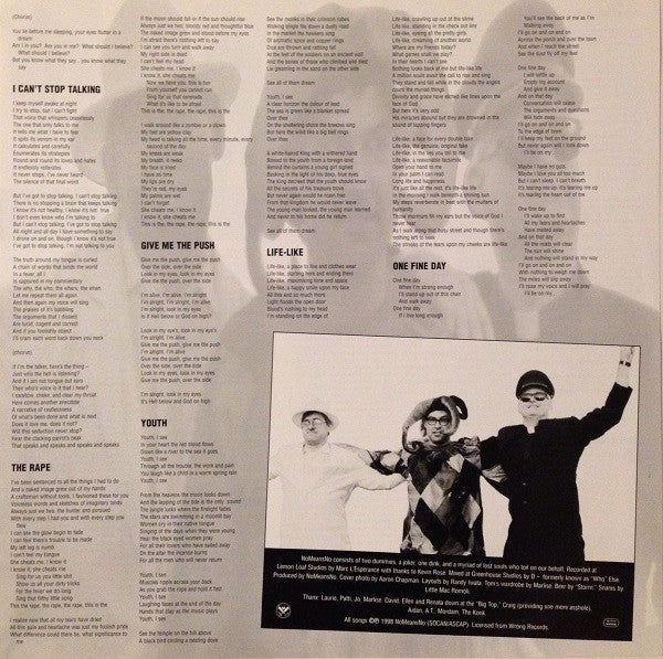 Nomeansno – Dance Of The Headless Bourgeoisie (VG+/E) – 2xLP, US 1998 - Image 8