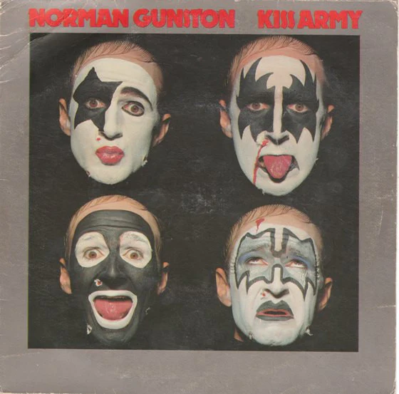 Norman Gunston – Kiss Army (VG+/VG+) – 7", AU 1980