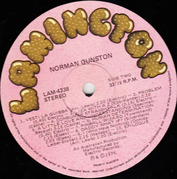 Norman Gunston – The Popular Ballad Animal (VG+/VG+) – LP, AU 1976 - Image 4