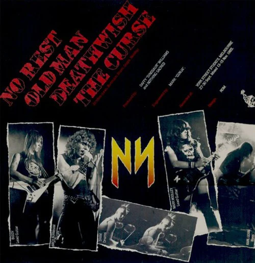 Nothing Sacred – Deathwish (VG+/VG+) – 12", AU 1985 - Image 2