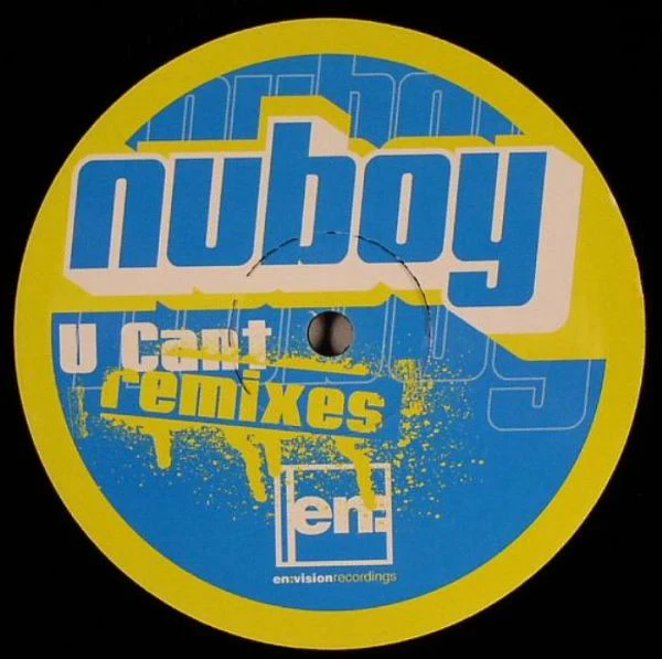 Nu Boy – U Cant (Remixes) (VG+/Generic) – 12", UK 2007 - Image 2