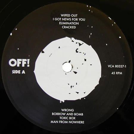 OFF! – OFF! (VG/VG+) – LP, US 2012 - Image 3