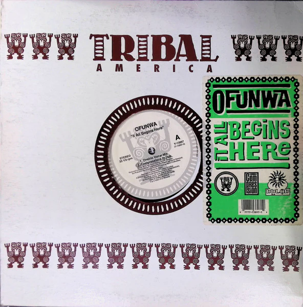 Ofunwa – It All Begins Here (VG/Generic) – 12", US 1993