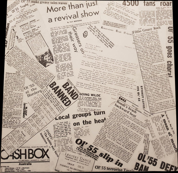 Ol' 55 – Fiveslivejive (VG/VG) – LP, AU 1977 - Image 4