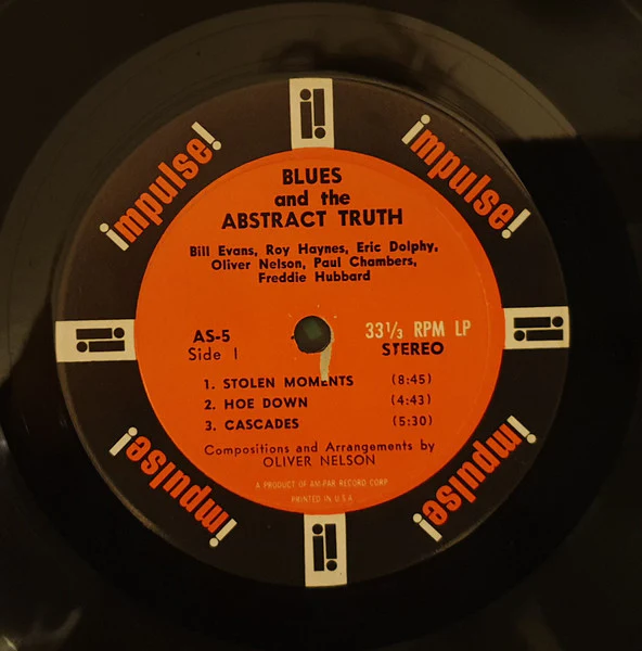 Oliver Nelson – The Blues And The Abstract Truth (VG+/VG+) – LP, US 1961 - Image 5