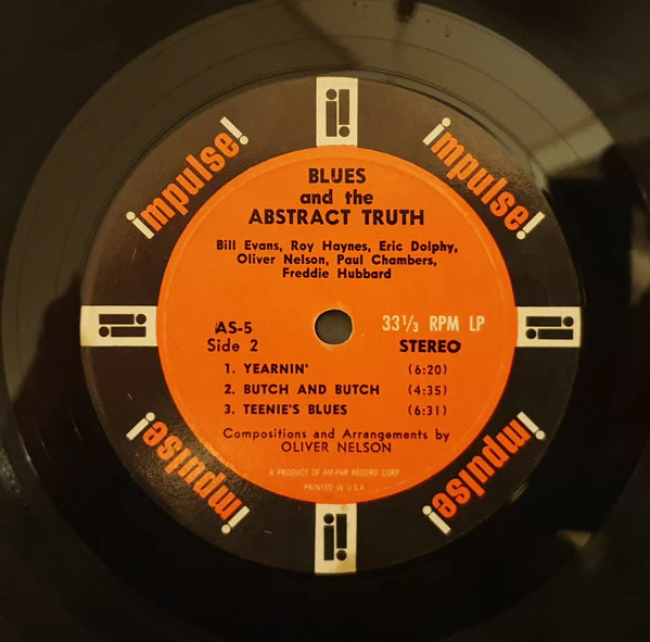 Oliver Nelson – The Blues And The Abstract Truth (VG+/VG+) – LP, US 1961 - Image 6