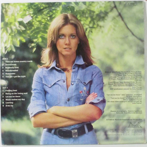 Olivia Newton-John – Let Me Be There (VG/VG) – LP, AU - Image 2
