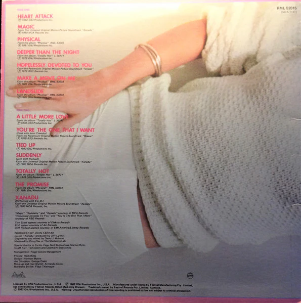Olivia Newton-John – Olivia's Greatest Hits Vol. 3 (VG+/VG+) – LP, AU 1982 - Image 3