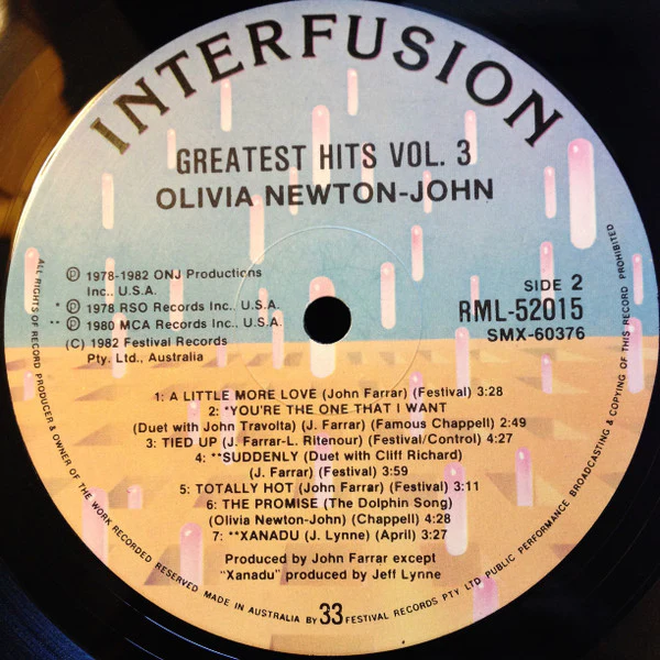 Olivia Newton-John – Olivia's Greatest Hits Vol. 3 (VG+/VG+) – LP, AU 1982 - Image 5