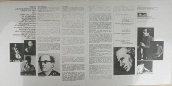 Olivier Messiaen – La Transfiguration De Notre Seigneur Jésus-Christ (VG/VG+) – 2xLP, UK 1973 - Image 2
