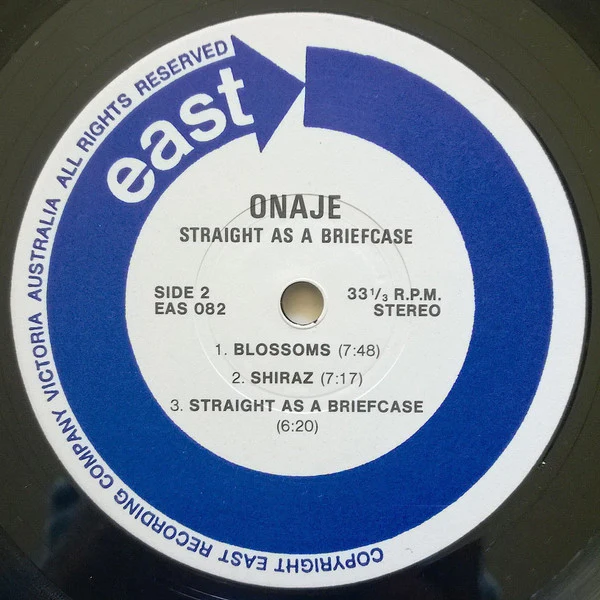 Onaje – Straight As A Briefcase (E/E) – LP, AU 1981 - Image 4