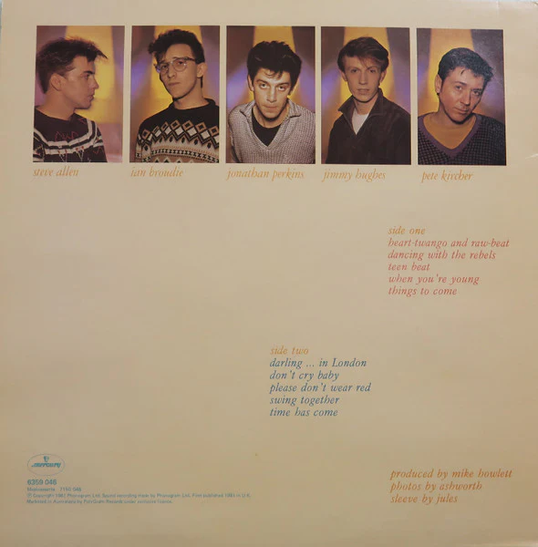 Original Mirrors – Heart-Twango & Raw-Beat (VG+/VG+) – LP, AU 1981 - Image 2