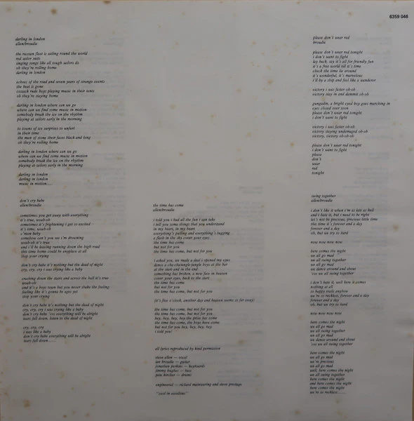 Original Mirrors – Heart-Twango & Raw-Beat (VG+/VG+) – LP, AU 1981 - Image 4