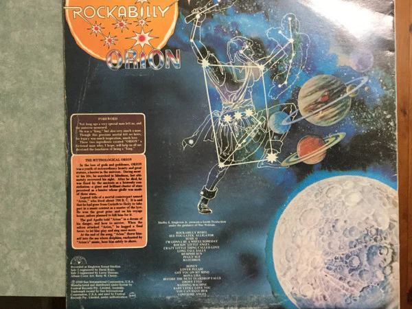 Orion – Rockabilly (VG+/VG+) – LP, AU 1980 - Image 3